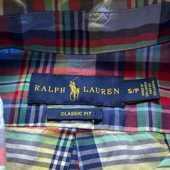 Polo Ralph Lauren short sleeve button down size S - Picture 3 of 3